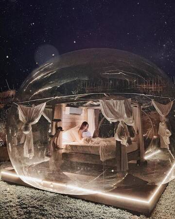 Фотографии Люкс-шатры Bubble hotel on the water г. Мельно (Польша) №2 Фото Люкс-шатры Bubble hotel on the water г. Мельно 2