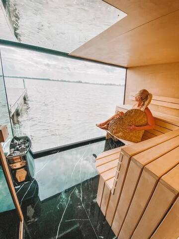 Фото Апартаменты HT Houseboats- domki na wodzie Mielno г. Мельно 2