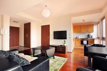 Фото номера Апартаменты с 2 спальнями Апартаменты Mielno Apartments Tarasy г. Мельно 15