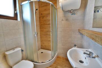 Фото номера Апартаменты с 2 спальнями Лоджи Tropikana Domki, Apartamenty г. Мельно 6