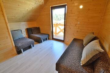 Фото номера Апартаменты с 2 спальнями Лоджи Tropikana Domki, Apartamenty г. Мельно 10