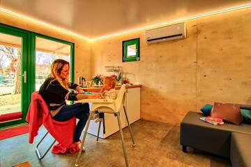 Фото номера Apartment with external Jacuzzi 23 Апартаменты Herbals&amp;SPA-Tree&amp;beach tents г. Мельно 6