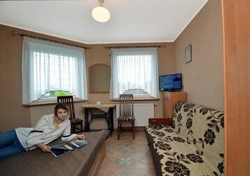 Фото номера Четырехместный номер &quot;Комфорт&quot; Проживание в семье Willalux г. Мельно 3
