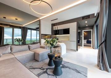 Фото номера Апартаменты с видом на море Апарт-отели Dune Beach Resort г. Мельно 9