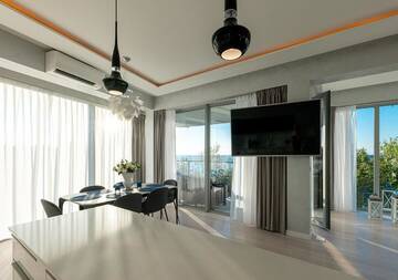 Фото номера Апартаменты с видом на море Апарт-отели Dune Beach Resort г. Мельно 6
