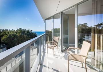 Фото номера Апартаменты с видом на море Апарт-отели Dune Beach Resort г. Мельно 9