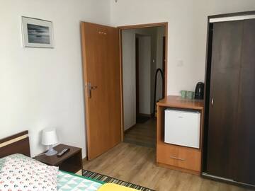 Фото номера Двухместный номер с 1 кроватью Проживание в семье Krysia - tuż przy plaży г. Мельно 7