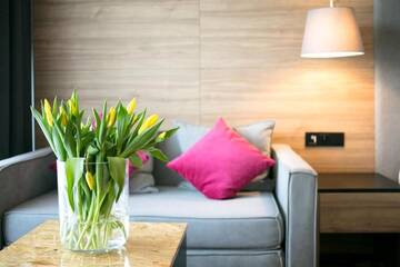 Фото номера Улучшенный семейный номер Отель Baltin Hotel &amp; SPA **** г. Мельно 5