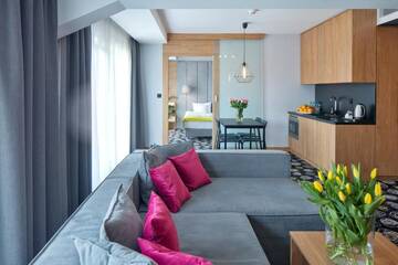 Фото номера Апартаменты с балконом Отель Baltin Hotel &amp; SPA **** г. Мельно 3
