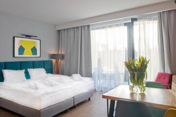 Фото номера Апартаменты Делюкс Отель Baltin Hotel &amp; SPA **** г. Мельно 7
