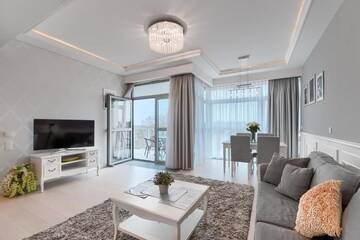 Фото номера Апартаменты с 1 спальней и видом на море Апарт-отели Dune Resort Mielno - A г. Мельно 5