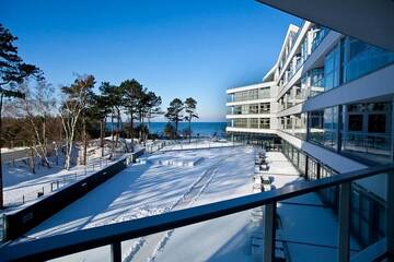 Фото номера Стандартные апартаменты с 2 спальнями и видом на море Апарт-отели Dune Resort Mielno - A г. Мельно 3