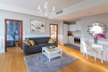 Фото номера Three-Bedroom Apartment Side Sea view Апарт-отели Dune Resort Mielno - A г. Мельно 3