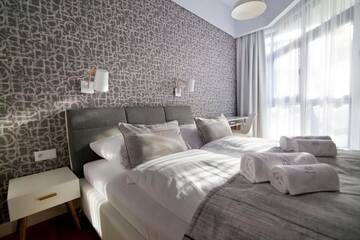 Фото номера Three-Bedroom Apartment Side Sea view Апарт-отели Dune Resort Mielno - A г. Мельно 10