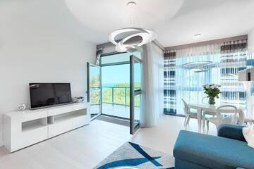Фото номера Апартаменты с 1 спальней и видом на море Апарт-отели Dune Resort Mielno - A г. Мельно 18