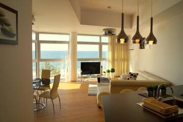 Фото номера Two-Bedroom Luxury Apartment with Central Sea View II Апартаменты Mielno-Apartments Dune Resort - Apartamentowiec A г. Мельно 2