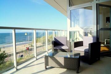 Фото номера Two-Bedroom Luxury Apartment with Central Sea View II Апартаменты Mielno-Apartments Dune Resort - Apartamentowiec A г. Мельно 6