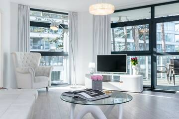 Фото номера Two-Bedroom Apartment Deluxe with Partial Sea View I Апартаменты Mielno-Apartments Dune Resort - Apartamentowiec A г. Мельно 3