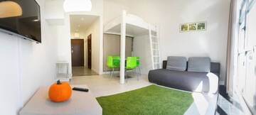 Фото номера Апартаменты-студио с мезонином Апартаменты Mielno-Apartments Dune Resort - Apartamentowiec A г. Мельно 8