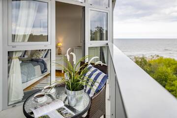 Фото номера One-Bedroom Deluxe Apartment with Side Sea View II Апартаменты Mielno-Apartments Dune Resort - Apartamentowiec A г. Мельно 2