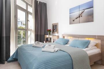 Фото номера One-Bedroom Deluxe Apartment with Side Sea View I Апартаменты Mielno-Apartments Dune Resort - Apartamentowiec A г. Мельно 3
