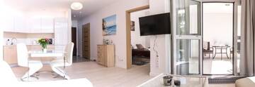 Фото номера Апартаменты Делюкс с 2 спальнями - I Апартаменты Mielno-Apartments Dune Resort - Apartamentowiec A г. Мельно 7