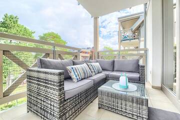 Фото номера Апартаменты с 1 спальней Апартаменты Mielno Apartments Rezydencja Park г. Мельно 53