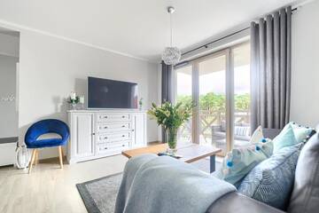Фото номера Апартаменты с 1 спальней Апартаменты Mielno Apartments Rezydencja Park г. Мельно 58