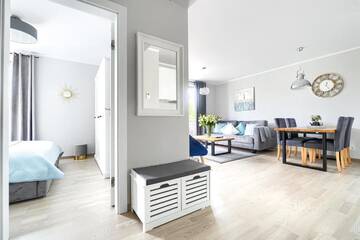 Фото номера Апартаменты с 1 спальней Апартаменты Mielno Apartments Rezydencja Park г. Мельно 83