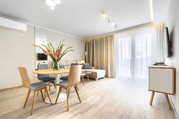 Фото номера Апартаменты с 1 спальней Апартаменты Mielno Apartments Rezydencja Park г. Мельно 85