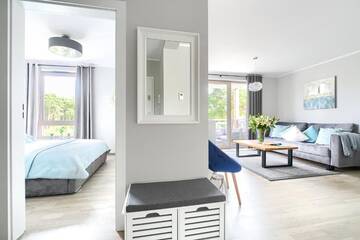 Фото номера Апартаменты с 1 спальней Апартаменты Mielno Apartments Rezydencja Park г. Мельно 82