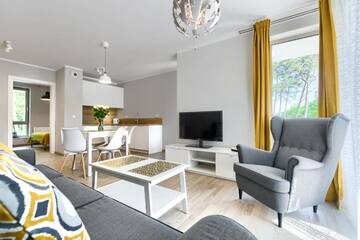 Фото номера Апартаменты с 1 спальней Апартаменты Mielno Apartments Rezydencja Park г. Мельно 152