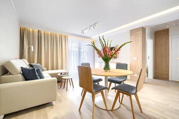 Фото номера Апартаменты с 1 спальней Апартаменты Mielno Apartments Rezydencja Park г. Мельно 89