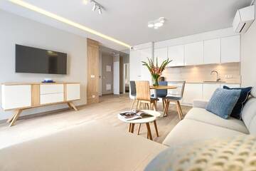 Фото номера Апартаменты с 1 спальней Апартаменты Mielno Apartments Rezydencja Park г. Мельно 92