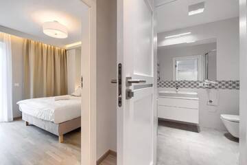 Фото номера Апартаменты с 1 спальней Апартаменты Mielno Apartments Rezydencja Park г. Мельно 103
