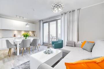 Фото номера Апартаменты с 1 спальней Апартаменты Mielno Apartments Rezydencja Park г. Мельно 144