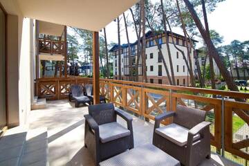 Фото номера Апартаменты с 1 спальней Апартаменты Mielno Apartments Rezydencja Park г. Мельно 190