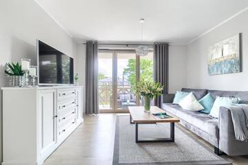 Фото номера Апартаменты с 1 спальней Апартаменты Mielno Apartments Rezydencja Park г. Мельно 60