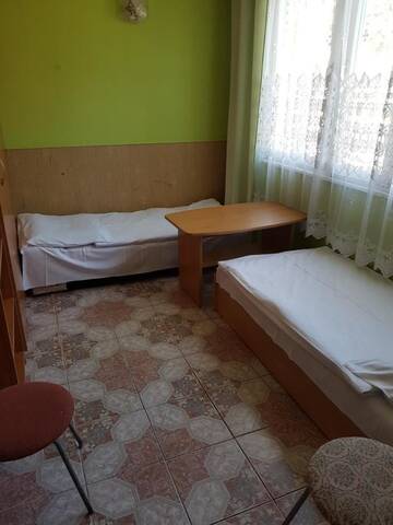 Фото номера Двухместный номер с 1 кроватью и общей ванной комнатой Лоджи Pokoje w domkach г. Мельно 9