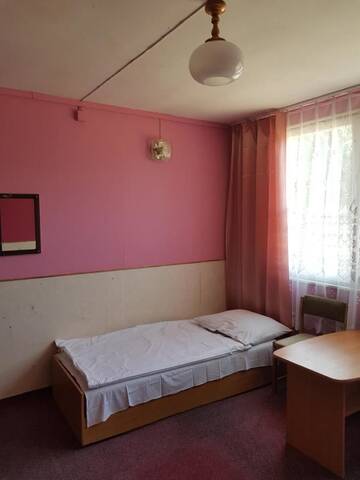 Фото номера Трехместный номер с общей ванной комнатой Лоджи Pokoje w domkach г. Мельно 3