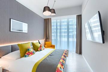 Фото номера Апартаменты Делюкс с 1 спальней Апарт-отели Dune Resort Mielno - B г. Мельно 25