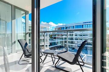 Фото номера Grand One-Bedroom Apartment with Side Sea View Апарт-отели Dune Resort Mielno - B г. Мельно 10