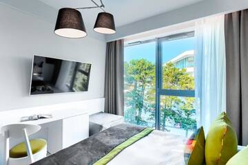 Фото номера Номер-студио Делюкс с видом на море Апарт-отели Dune Resort Mielno - B г. Мельно 2