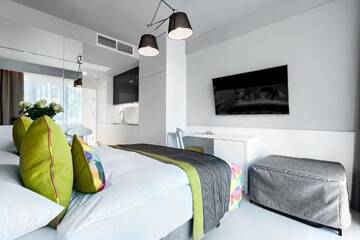 Фото номера Номер-студио Делюкс с видом на море Апарт-отели Dune Resort Mielno - B г. Мельно 3