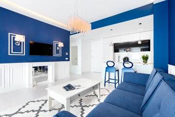 Фото номера Grand One-Bedroom Apartment with Side Sea View Апарт-отели Dune Resort Mielno - B г. Мельно 3