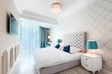 Фото номера Grand One-Bedroom Apartment with Side Sea View Апарт-отели Dune Resort Mielno - B г. Мельно 7