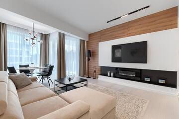 Фото номера Апартаменты Делюкс с 1 спальней Апарт-отели Dune Resort Mielno - B г. Мельно 2