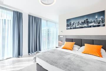 Фото номера Номер-студио Делюкс, боковой вид на море Апарт-отели Dune Resort Mielno - B г. Мельно 11
