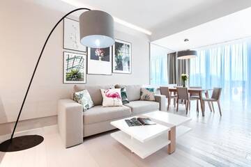 Фото номера Апартаменты Делюкс с 1 спальней Апарт-отели Dune Resort Mielno - B г. Мельно 13