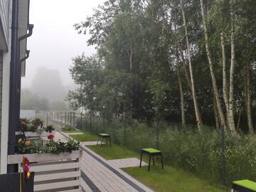 Фото номера Дом с 2 спальнями Дома для отпуска U Wikinga - Domki letniskowe w Mielnie г. Мельно 10